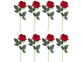 8-x-roze-welurowe-kwiaty-na-cmentarz-jak-zywe-nie-barwia-roza-czerwona