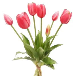 tulipany-silikonowe-rozowe-bukiet-7-x-tulipany-rozowe-jak-zywe-40-cm