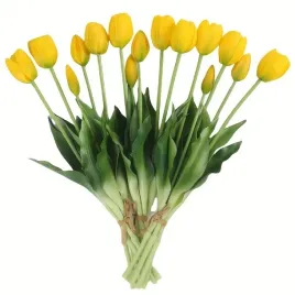 tulipany-silikonowe-zolte-15-szt-tulipany-gumowe-jak-zywe-40-cm-15-szt