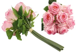 bukiet-sztucznych-roz-roza-roze-rozowe-gumowane-jak-zywe-30-cm-stroik