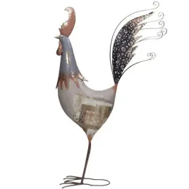 kogut-szary-metalowy-figura-ogrodowa-metalowa-70-cm