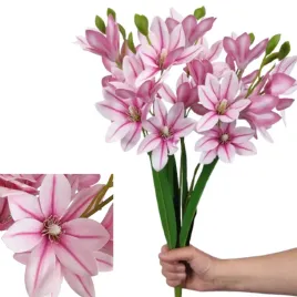 bukiet-5-x-klematis-lilia-magnolia-rozowa-h-60-cm-kwiaty-silikonowane