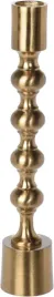 swiecznik-zloty-pojedynczy-metalowy-23-cm