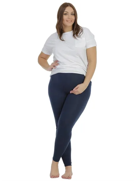 legginsy-ciazowe-granatowy-stan-nowy-rozmiar-xxl
