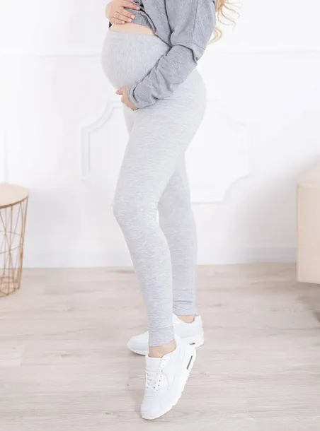 legginsy-ciazowe-szare-stan-nowy