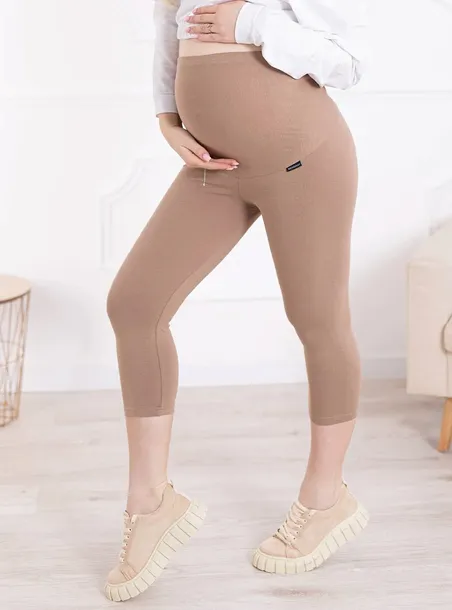 legginsy-ciazowe-rybaczki-camel-rozmiar-l