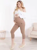 legginsy-ciazowe-rybaczki-camel-stan-nowy-rozmiar-l