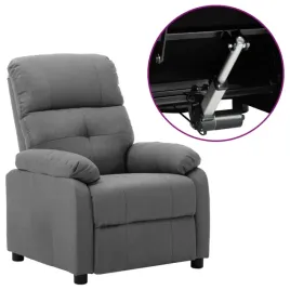 elektryczny-fotel-rozkladany-jasnoszary-obity-tkanina