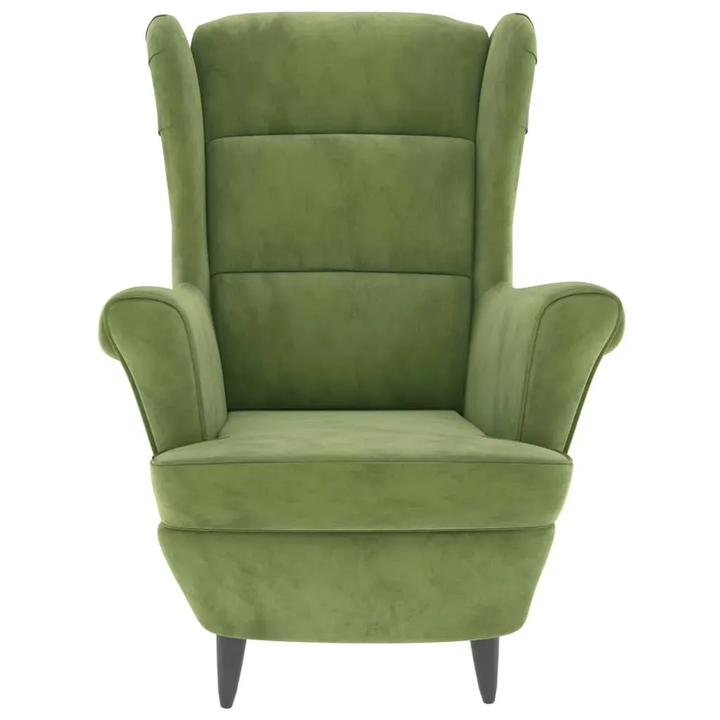 fotel-jasnozielony-aksamitny