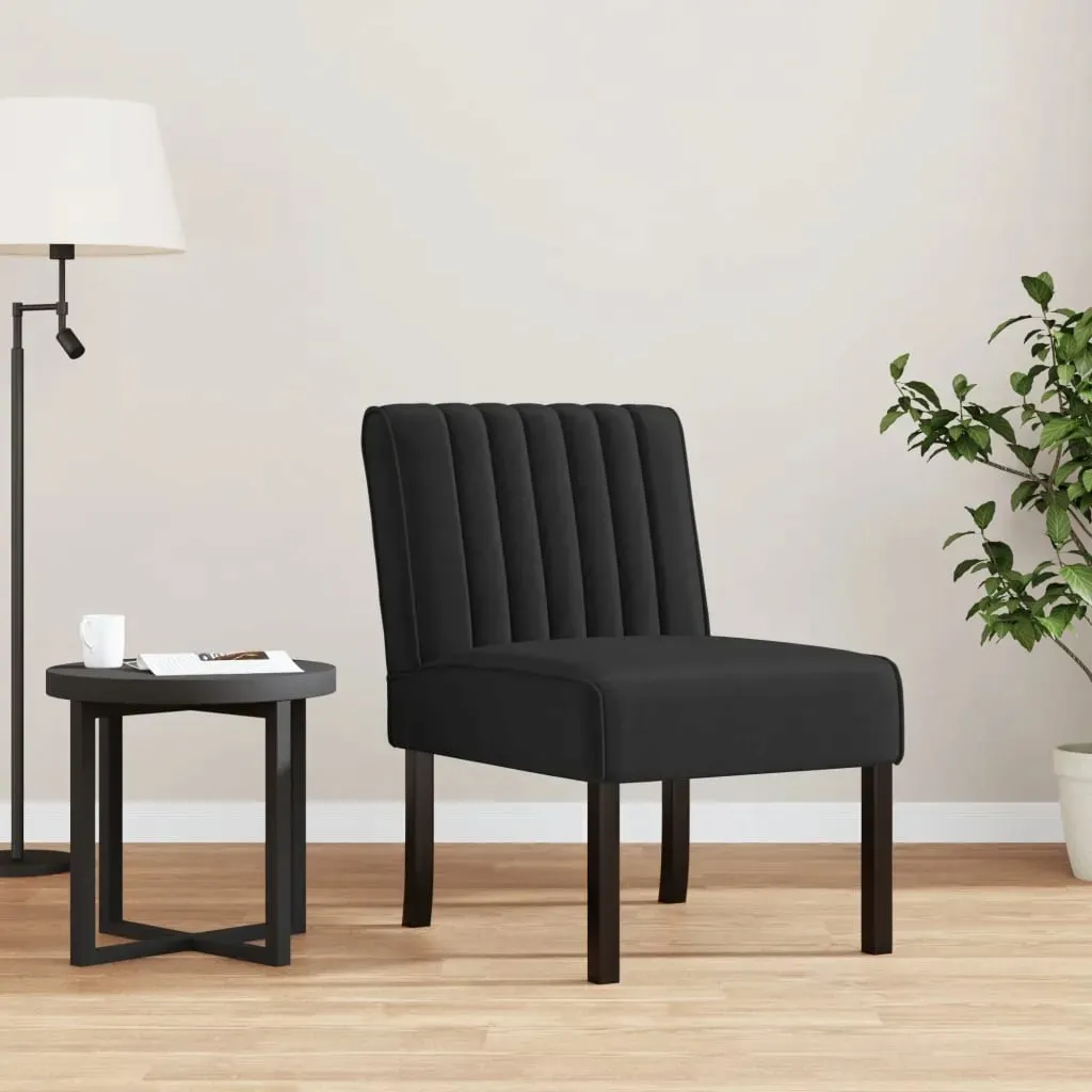 fotel-czarny-obity-aksamitem