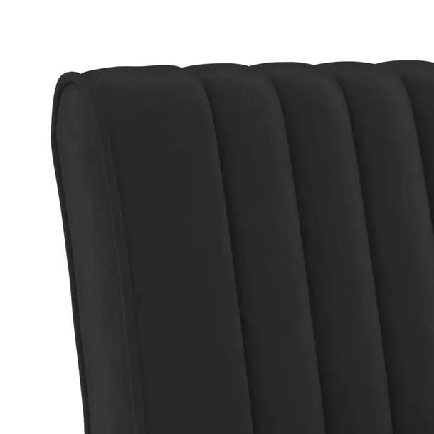 fotel-czarny-obity-aksamitem