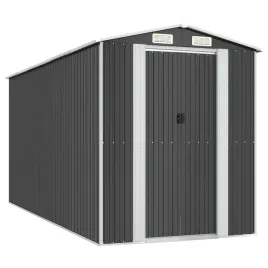 szopa-ogrodowa-antracytowa-192x440x223-cm-stal-galwanizowana