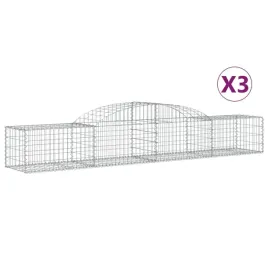 kosze-gabionowe-3-szt-300x50x40-60-cm-galwanizowane-zelazo