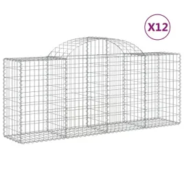 kosze-gabionowe-12-szt-200x50x80-100-cm-galwanizowane-zelazo
