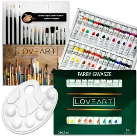 zestaw-malarski-farby-gwasze-loveart-24x12-ml-15-pedzli-paletka