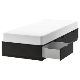 ikea-nordli-rama-lozka-z-szufladami-antracyt-90x200-cm