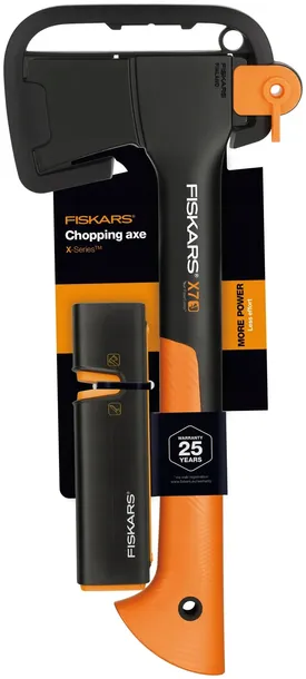 fiskars-siekiera-x7-xs-ostrzalka-xsharp-set-liczba-sztuk-w-zestawie-2-szt