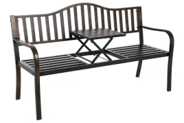 lawka-ogrodowa-metalowa-ze-stolikiem-classic-gold-150-cm-czarno-zlota