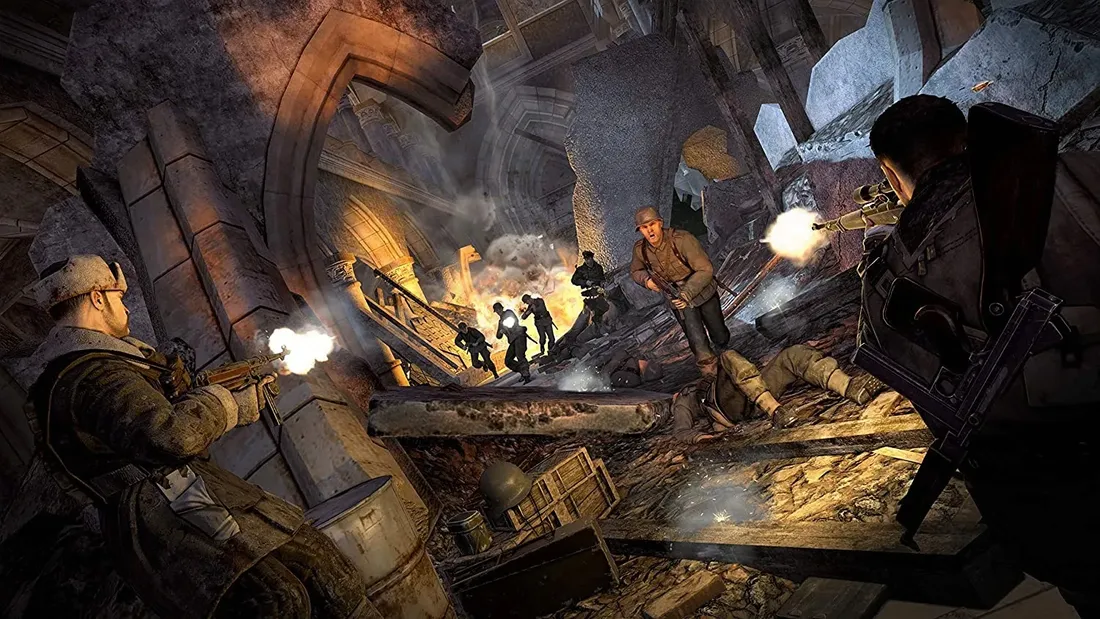 sniper-elite-v2-remastered-pl-eng-ps4-stan-nowy
