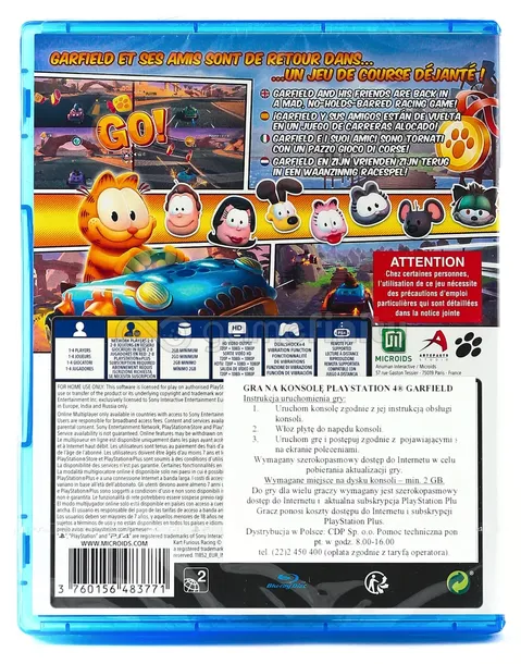 garfield-kart-furious-racing-ps4-stan-nowy