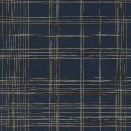 tapeta-zmywalna-na-flizelinie-as-37919-4-kratka-niebieski-i-zloto