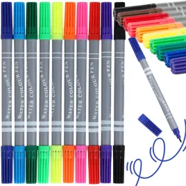 mazaki-flamastry-dwustronne-penword-zestaw-10-kolorow