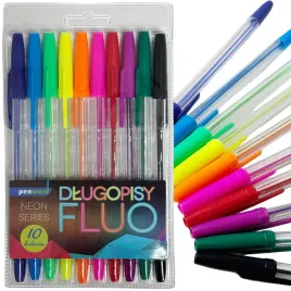 dlugopisy-zelowe-penword-fluo-10-kolorow-do-pisania-notowania-szkoly