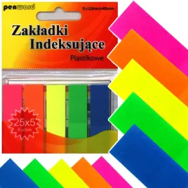 karteczki-kolorowe-samoprzylepne-indeksujace-plastikowe-5x25szt-12mmx45