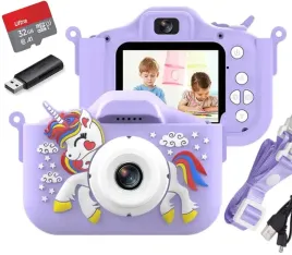 aparat-cyfrowy-dla-dzieci-podwojny-z-selfie-full-hd-jednorozec-karta-32gb