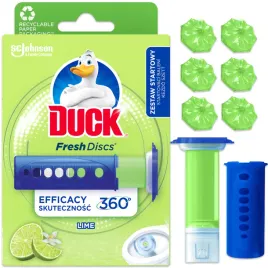 duck-fresh-discs-krazki-zelowe-do-wc-uchwyt-lime-limonkowe