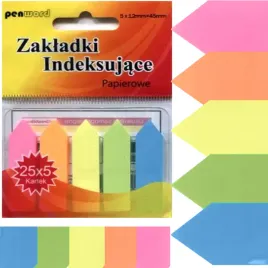 karteczki-kolorowe-samoprzylepne-indeksujace-papierowe-5x25szt-12mmx45
