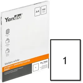etykiety-samoprzylepne-yanda-a4-210x297mm-biale-100-arkuszy