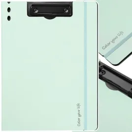 aktowka-teczka-clipboard-z-gumka-a4-deska-z-klipem-zamykana-pvc-seledyn