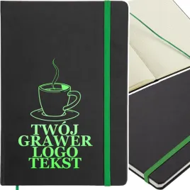 notes-zeszyt-planer-z-gumka-w-kratke-do-pisania-a5-zielony-twoj-grawer