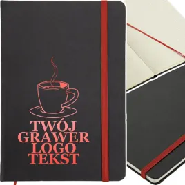 notes-zeszyt-planer-z-gumka-w-kratke-do-pisania-a5-czerwony-twoj-grawer