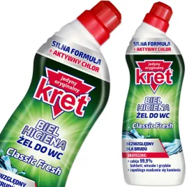 kret-plyn-zel-wc-higienia-biel-do-toalet-classic-fresh-aktywny-chlor-750g