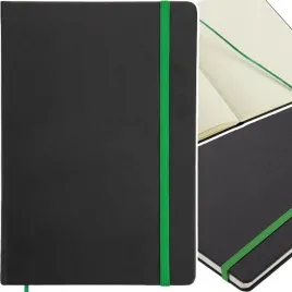 notes-zeszyt-planer-z-gumka-w-kratke-do-pisania-pamietnik-a5-zielony