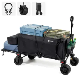 wozek-portal-festival-czarny-skladany-300l-szerokie-kolka-piasek