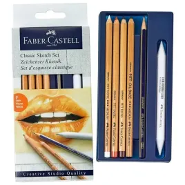 zestaw-do-szkicowania-classic-sketch-set-faber-castell