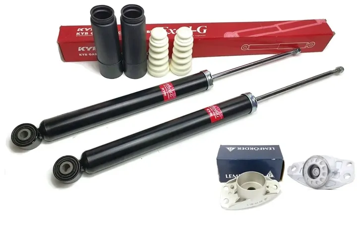 AMORTYZATORY MOCOWANIA SPRĘŻYNY OSŁONY TYŁ KYB GOLF 6 VI PASSAT B6 B7