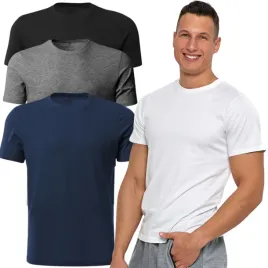 4x-t-shirt-koszulka-meska-bawelniana-klasyczna-krotki-rekaw-zestaw-moraj-xl