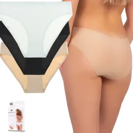 3x-majtki-damskie-bezszwowe-laserowo-ciete-mini-bikini-kolor-mix-moraj-xl