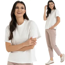 luzna-miekka-koszulka-damska-bawelniana-krotki-rekaw-top-t-shirt-moraj-xl