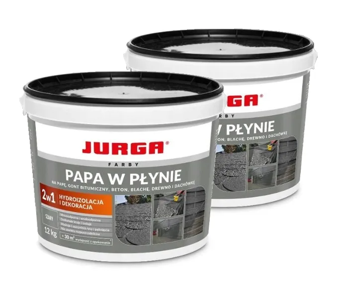 2xPapa w płynie - kolor szary - 12 kg - Jurga