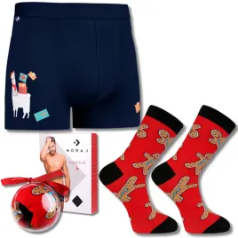 zestaw-bokserki-meskie-swiateczne-i-skarpety-w-bombce-prezent-moraj-xl