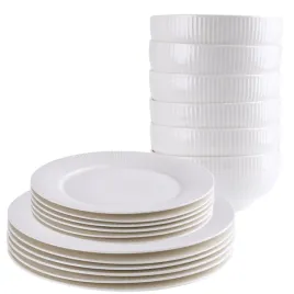serwis-obiadowy-porcelanowy-18el-6-osob-komplet-zestaw-talerzy-ryflowany