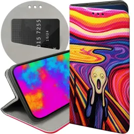 etui-z-klapka-do-xiaomi-redmi-12-4g-12-5g-wzory-krzyk-munch-edvard-scream