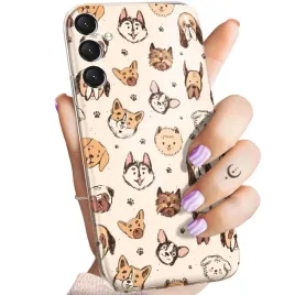 etui-do-samsung-galaxy-a25-5g-wzory-psy-pieski-psiaki-obudowa-pokrowiec