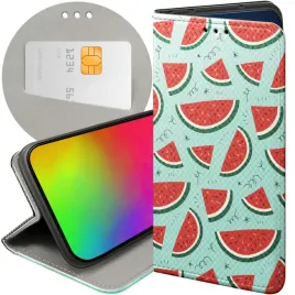 etui-do-xiaomi-redmi-12-4g-12-5g-wzory-owoce-arbuz-ananas-cytryny-futeral