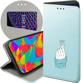 etui-z-klapka-do-xiaomi-redmi-12-4g-12-5g-wzory-niebieskie-blue-blau-case